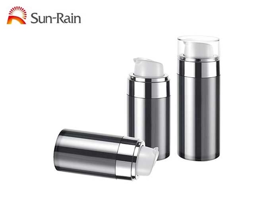 UV Airless Pump Bottle Foundation Packaging Untuk Perawatan Kulit SR2151A