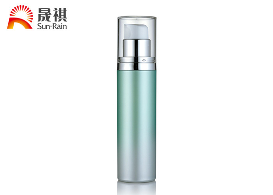 Clear Palegreen Airless Bottle SEBAGAI Pengap Kosmetik Kemasan 30ml 50ml SR-2179A