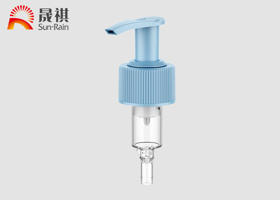 Pompa Krim Cair Dispenser Botol Biru Viskositas Tinggi Pompa Lotion