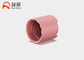 Warna Pink 18mm 20mm 24mm Disc Top Cap Tutup Botol Plastik Untuk Kosmetik