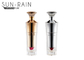 Kemasan Pelindung Bibir Plastik Bulat Tabung Lipstik Gold yang Jelas SM001