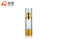 Botol Pompa Pengap Kustom Kosmetik Transparan Emas Collar AS Tubuh SR-2108C