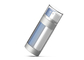 Botol Pengap Tabung Akrilik Oval 30ml Ganda Dengan Pompa Dispenser