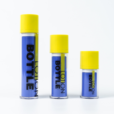 Fashion 15ml 30ml 50ml Botol Berputar Kosmetik Untuk Pengemasan Perawatan Kulit Dengan Screen Printing