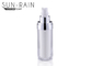 Putaran perak acrylic PMMA botol body lotion dengan pompa sprayer SR-2277