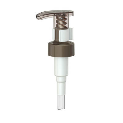 28/410 33/410 Semua Plastik PP Lotion Pump Dispenser Mono Lotion Pump Tanpa Logam Untuk Botol Shampoo