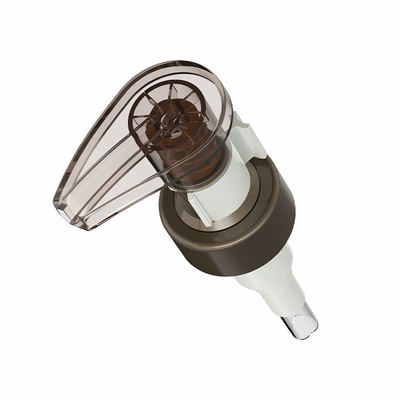 28/410 33/410 Semua Plastik PP Lotion Pump Dispenser Mono Lotion Pump Tanpa Logam Untuk Botol Shampoo
