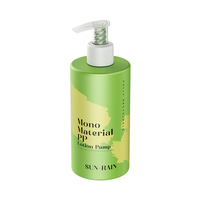 28/410 All Plastic PP Dispenser Pump Mono Lotion Pump Tanpa Bahan Plastik Logam