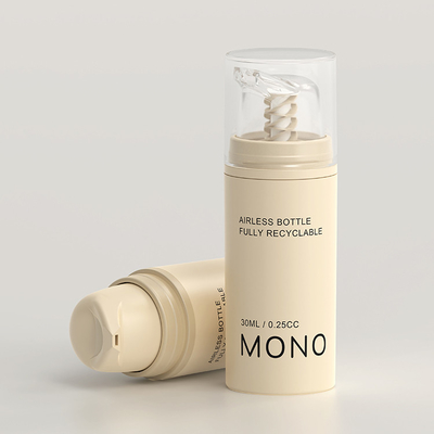 Airless Lotion Kosmetik Perawatan Kulit Kemasan Pompa Botol Custom 15ml 30ml 50ml Kosmetik Mini