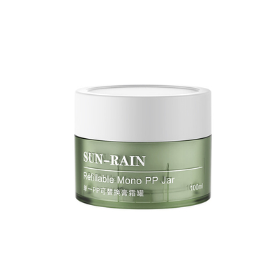 Plastik PP Cosmetic Cream Jars Pot Container 50ml 100ml 150ml 200ml
