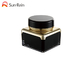 Black Square Acrylic Jars Untuk Kemasan Cream Kosmetik Mewah 30ml 50ml SR2366 pemasok