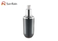 Black Round Kosong Makeup Containers 30ml Wadah Kosmetik Kecil Dengan Tutup pemasok